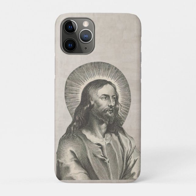 Capa Para iPhone 11 Pro Jesus Cristo (Verso)