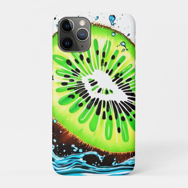Capa Para iPhone 11 Pro Kiwi: Fresca (Verso)