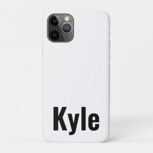 Capa Para iPhone 11 Pro Kyle Mens Name,