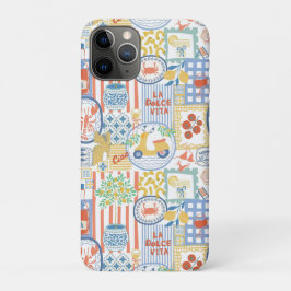 Capa Para iPhone 11 Pro La Dolce Vita Verão Italiano Limão Mediterrâneo