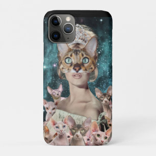 Capa Para iPhone 11 Pro Lady Cat