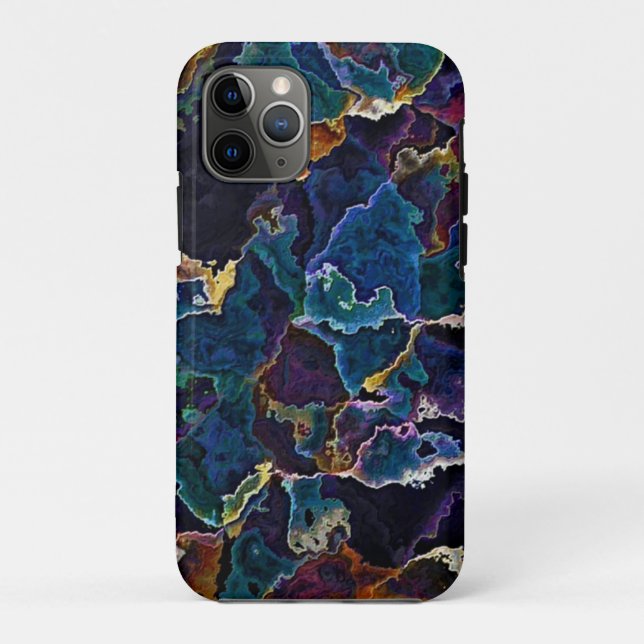 Capa Para iPhone 11 Pro Lamas De Óleo (Verso)