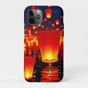 Capa Para iPhone 11 Pro Lanternas Flutuantes de Design Esperança
