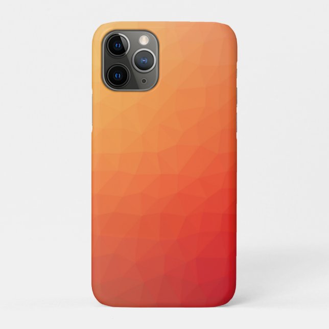 Capa Para iPhone 11 Pro Laranja (Verso)