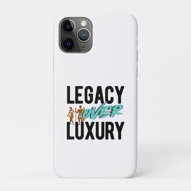 Capa Para iPhone 11 Pro Legado Sobre Luxo | (Verso)