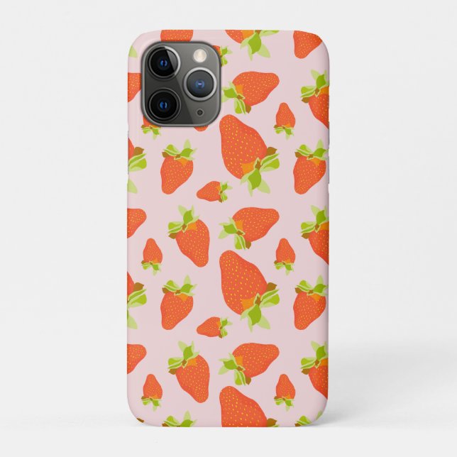 Capa Para iPhone 11 Pro Leite de morango (Verso)