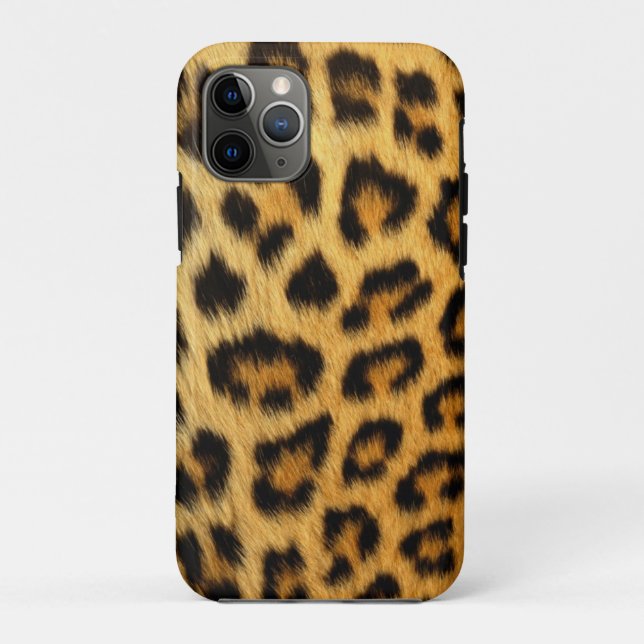 Capa Para iPhone 11 Pro Leopardo (Verso)