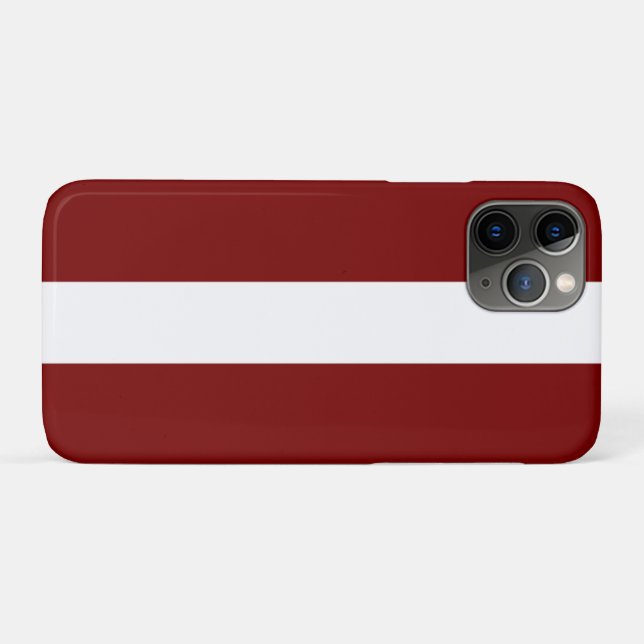 Capa Para iPhone 11 Pro Letónia (Verso (horizontal))