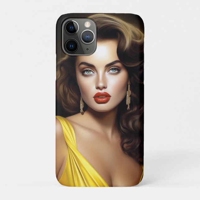 Capa Para iPhone 11 Pro Lina - Super Modelo Latina! (Verso)