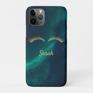 Capa Para iPhone 11 Pro Linda Galáxia Bonita, Lashies Faux