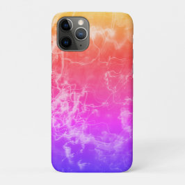 Capa Para iPhone 11 Pro Linhas de Luz Elétrica Gradiente Abstrato.