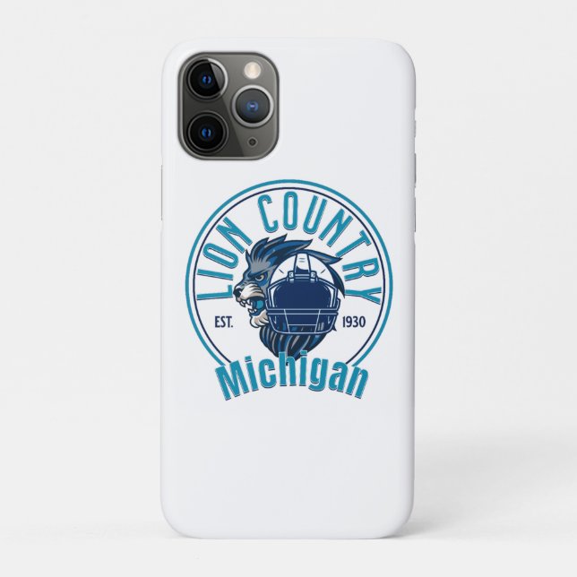 Capa Para iPhone 11 Pro Lions country  (Verso)