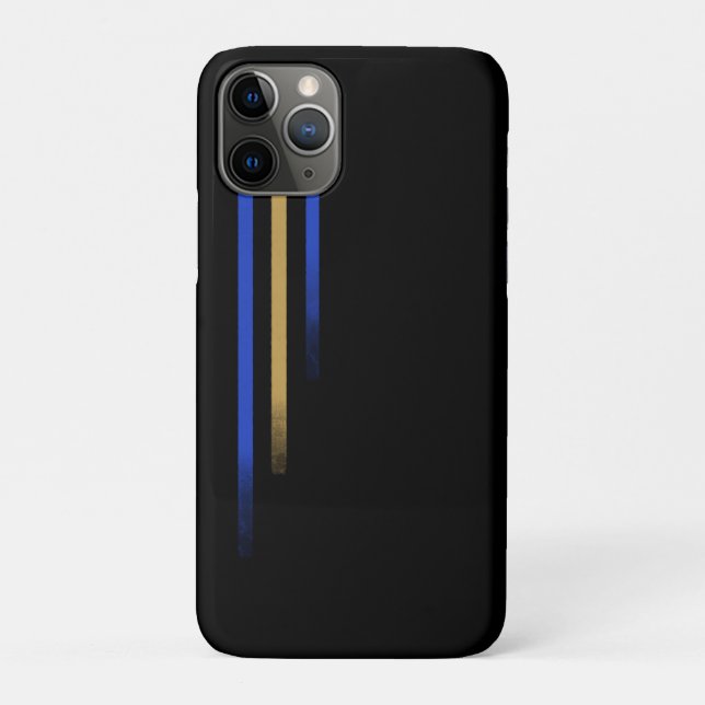 Capa Para iPhone 11 Pro Listrado Minimalista (Verso)