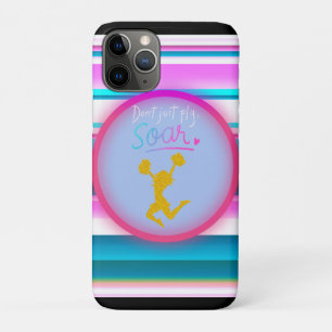 Capa Para iPhone 11 Pro Listras de animação "Não voe, Soar" Stripes