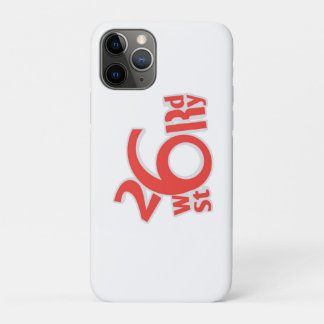 Capa Para iPhone 11 Pro logotipo de história de 26 palavras