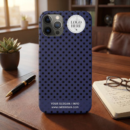 Capa Para iPhone 11 Pro Logotipo e Nome de Empresa Naval Minimalista Ponti