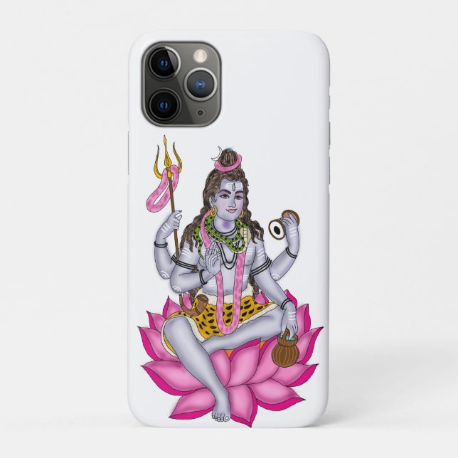 Capa Para iPhone 11 Pro Lord Shiva Phone Cover (Verso)