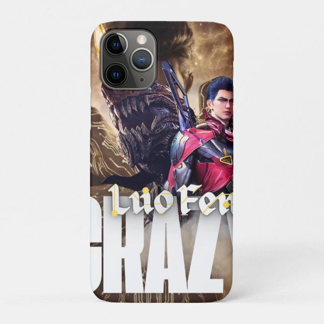 Capa Para iPhone 11 Pro Louco - Luo Feng (Verso)