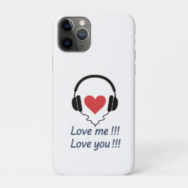 CAPA PARA iPhone 11 PRO LOVE ME LOVE YOU