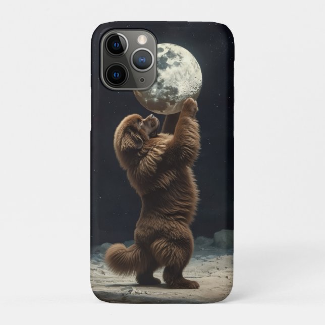 Capa Para iPhone 11 Pro Lua nova  (Verso)
