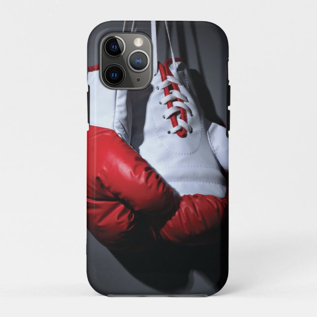 Capa Para iPhone 11 Pro Luvas de boxe (Verso)