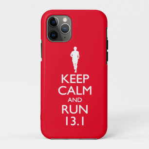 Capa Para iPhone 11 Pro Mantenha a calma e execute 13.1