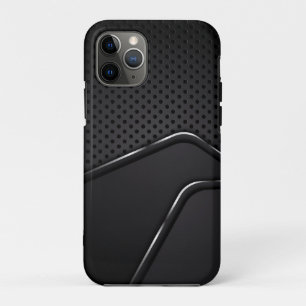 Capa Para iPhone 11 Pro Mash metálico com acentos dinâmicos de linha prate