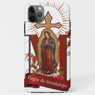 Capa Para iPhone 11 Pro Max Abençoada Virgem Maria Guadalupe Religião Católica