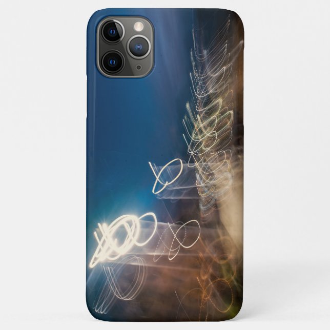 Capa Para iPhone 11 Pro Max Abstract Intentional Camera Movement Night Light T (Verso)