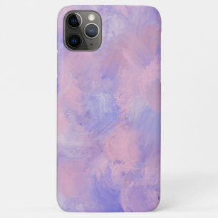 Capa Para iPhone 11 Pro Max Abstrato Pastel cor-de-rosa e azul