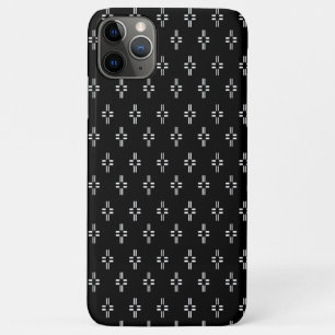Capa Para iPhone 11 Pro Max Abstrato Preto e Branco