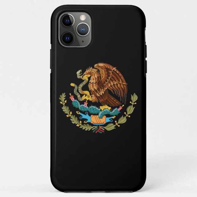 Capa Para iPhone 11 Pro Max águia mexicana (Verso)
