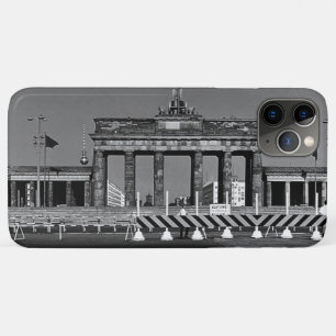 Capa Para iPhone 11 Pro Max Alemanha Antiga Portão de Brandemburgo Berlim