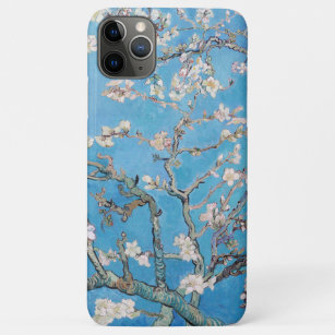 Capa Para iPhone 11 Pro Max Almond Blossoms Blue Vincent van Gogh Art Painting