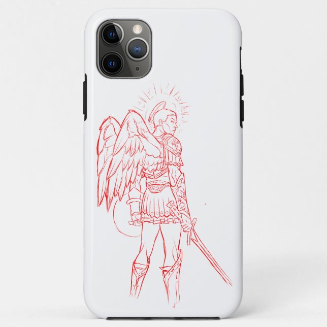 Capa Para iPhone 11 Pro Max Angel (Verso)