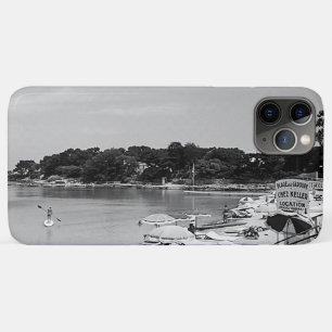 Capa Para iPhone 11 Pro Max Antiga França Nice Antibes Praia de Garoupe