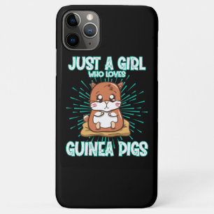 Capa Para iPhone 11 Pro Max Apenas Uma Menina Que Ama Suínos De Guiné