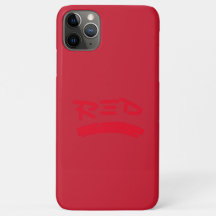 Apple iphone 11pro max case RED DESIGN
