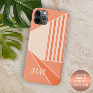 Capa Para iPhone 11 Pro Max Arte Mod Personalizada Laranja de Verão Ensolarado