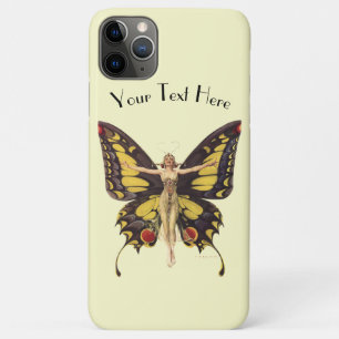 Capa Para iPhone 11 Pro Max Arte Nouveau "Flapper" do vintage com asas da