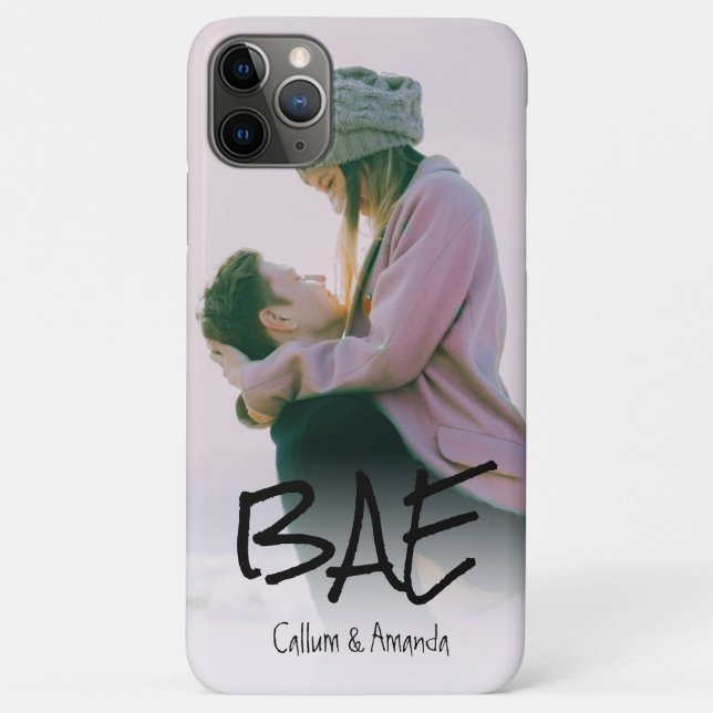 Capa Para iPhone 11 Pro Max BASE | Foto personalizada (Verso)