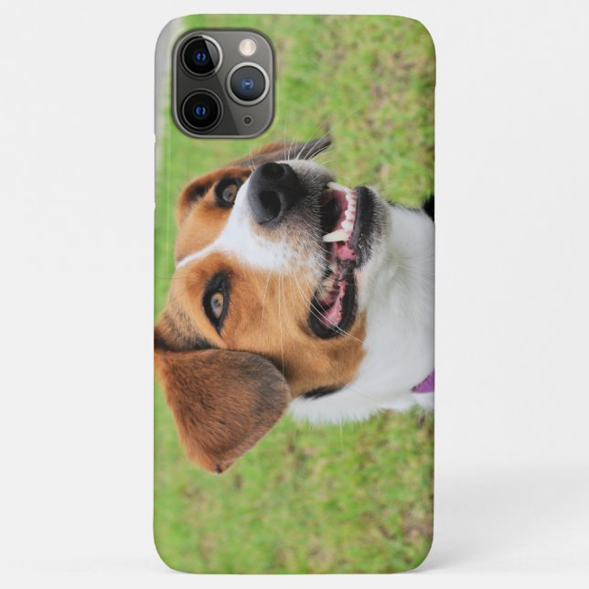 Capa Para iPhone 11 Pro Max Beagle (Verso)