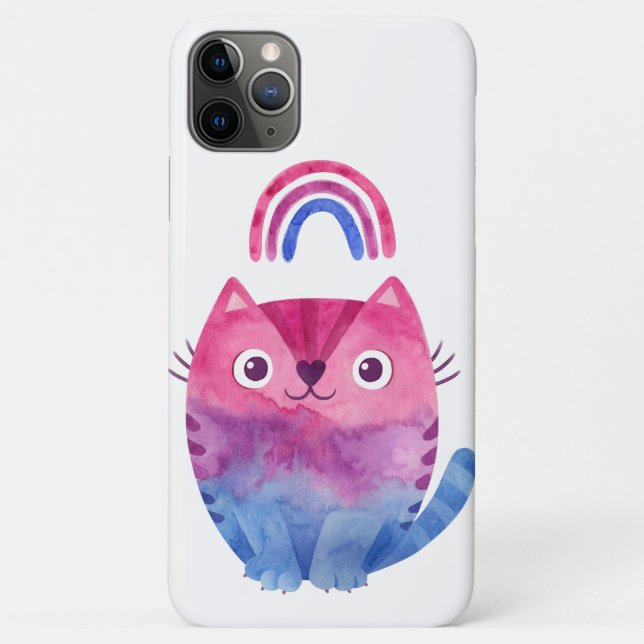 Capa Para iPhone 11 Pro Max Bi Pride (Verso)