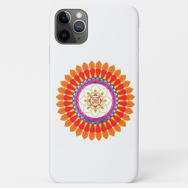 Capa Para iPhone 11 Pro Max Boho espiritual  (Verso)