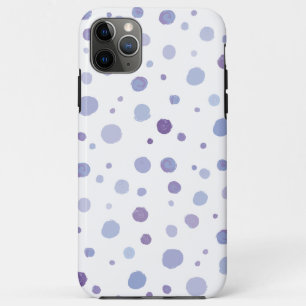 Capa Para iPhone 11 Pro Max bolinhas pintadas à mão