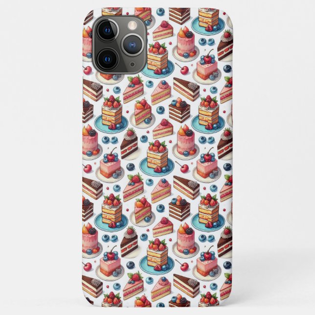 Capa Para iPhone 11 Pro Max Bolo na sua cara (Verso)