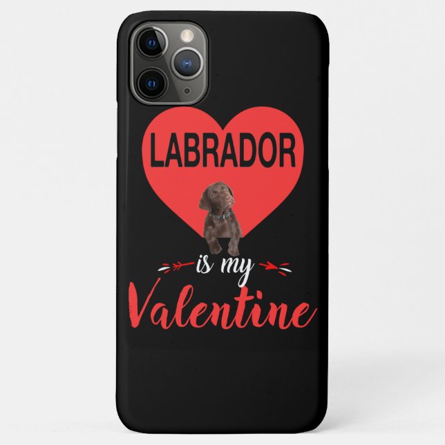 Capa Para iPhone 11 Pro Max Cachorro | Labrador É Meu Namorados (Verso)