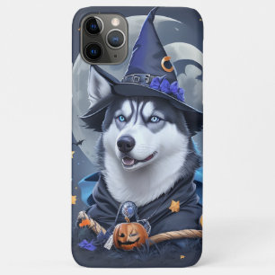 Capa Para iPhone 11 Pro Max Cachorro Rouco Encantado: Delícia Mágica do Hallow