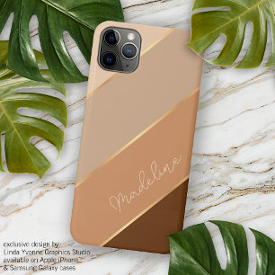 Capa Para iPhone 11 Pro Max Café com Leite Caramelo Personalizado de Outono Co