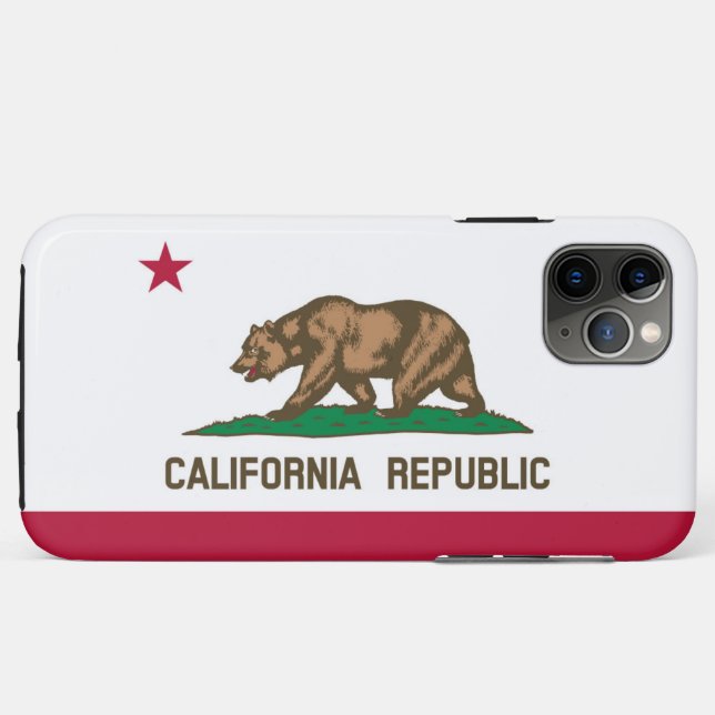 Capa Para iPhone 11 Pro Max Califórnia (Verso (horizontal))